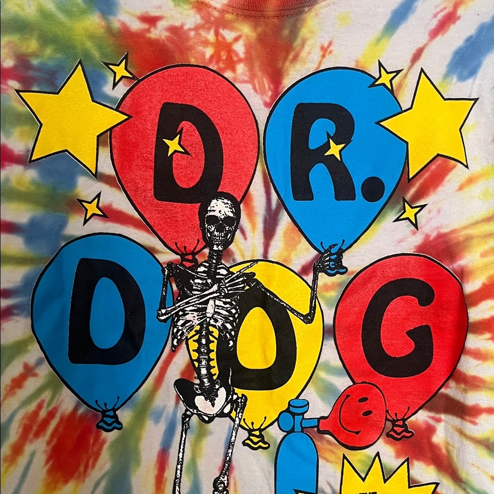 Tie-Dye Dr. Dog Long Sleeve Shirt